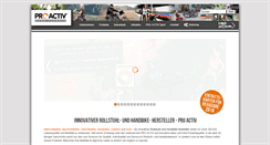 Desktop Screenshot of proactiv-gmbh.de